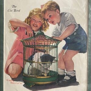 🖤Rare Vintage🖤Liberty Magazine Cover Art Print